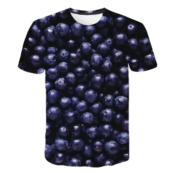 Citron frugter mønster 3D printet Kvinder T-shirt til sommeren 2020 toppe Nye herre dame casual sjove vogue Æstetiske t-shirts