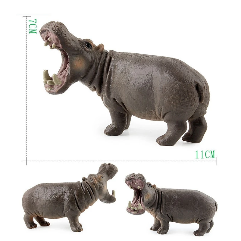 På tilbud! 11pcs simulering safari farm spil model dyr statue lion gorilla giraf og andre som børn gaver < Legetøj & Hobbier \ Trekloeveret.dk