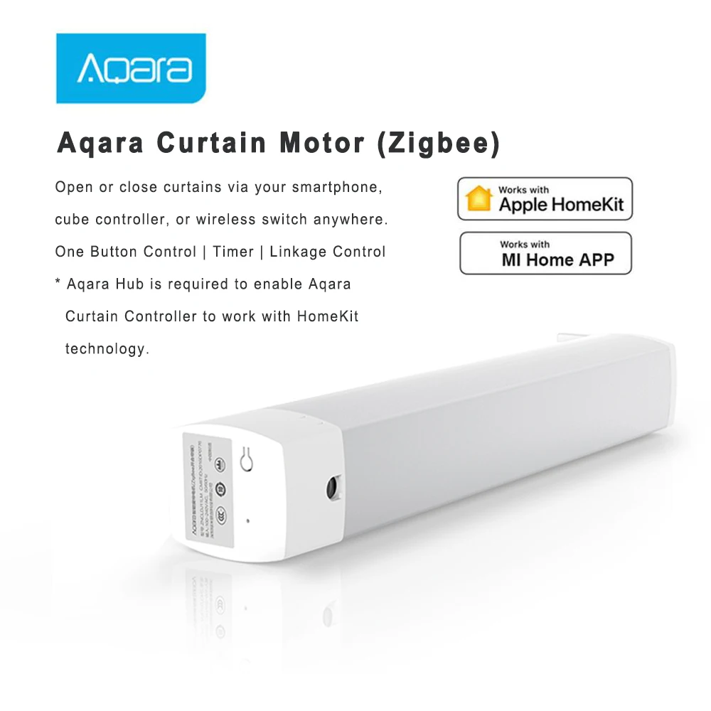 På tilbud! Aqara smart motor intelligent zigbee wifi til smart trådløs fjernbetjening via mi hjem app engros \ Trekloeveret.dk