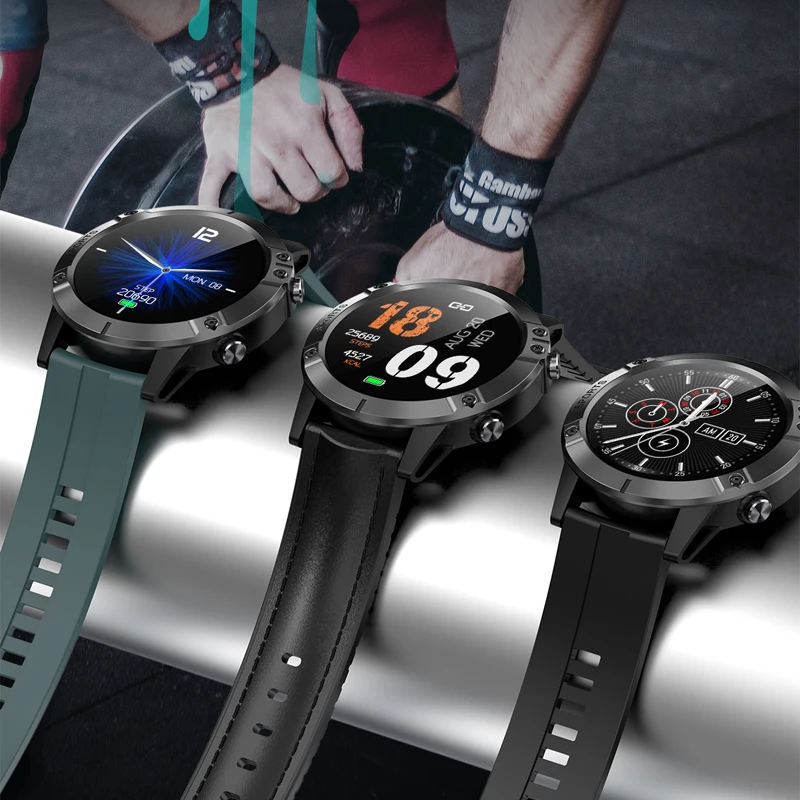 På Lige ny ip67 smart ur mænd sport fitness tracker pulsmåler android ios fuld touch screen mænd smartwatch < Enheder \ Trekloeveret.dk
