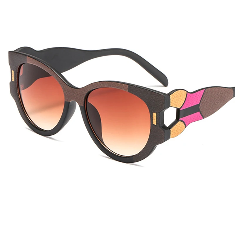 På tilbud! Ny trend individuel karakter solbriller kvinder 2018 høj kvalitet, stor ramme cat eye briller kvindelige dame rave festival < Kvinders Briller \ Trekloeveret.dk