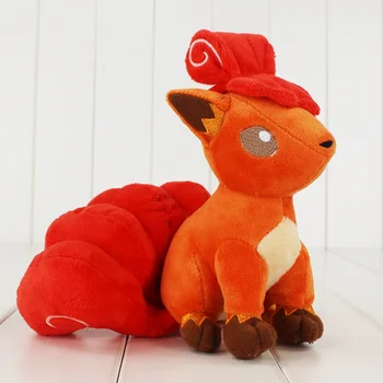 19cm Vulpix Plys Toy Fox Sixtales Udstoppet Dukke Legetøj Stor Gave til Børn