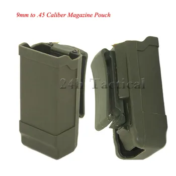 Enkelt Belt Magazine Hylster Glock USP P226 Magasin Etui til 9mm .45 Kaliber Mags Magasin 3 Farve