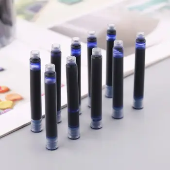 100pcs Jinhao Universal Sletbare Blue Fountain Pen Blæk Sac Patroner 3.4 mm Patroner Skole Kontorartikler U4LD
