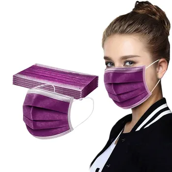 10STK Disponibel Munden Face Masker, Anti-Forurening, Støv Munden Caps 3-lags Smelteblæst Klud Vejrtrækning Hygiejne Maske Mascarillas