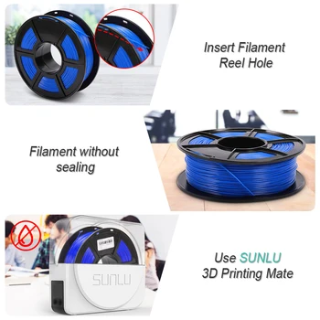 SUNLU 1.75 mm PETG Filament 1KG Med Spool Plast PETG 3D-Printer Filament God Sejhed 3d-Printer Materialer