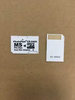 50stk/masse cr-5400 cr5400 for psp, tf sd-kort til ms pro duo memory card slot adapter