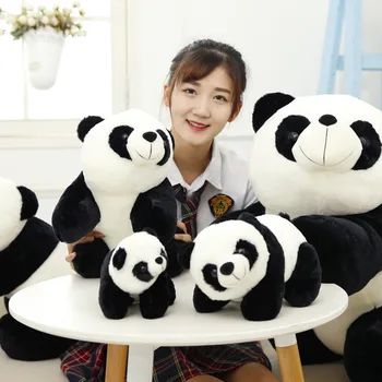 Cute Baby Big Giant Panda Bear Bløde Tøjdyr Dukke Dyr Toy Pude Tegnefilm Kawaii Dukker Piger Gaver Knuffels