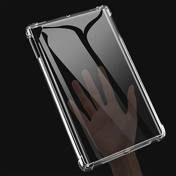 Cover Til Samsung Galaxy TAB ET 8.0 (2017) SM-T380 T385 8.0 tommer Tablet Tilfælde TPU Silicium Gennemsigtigt Slim Airbag Dække Anti-fald
