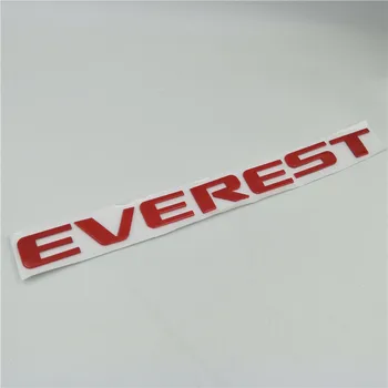 For Ford Everest Bil Foran Hovedet Logo Logo Klistermærke Bage Breve Navneskilt Decals