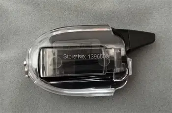 M7 LCD-Fjernbetjening Nøglering med Kroppen Holder til russisk 2-vejs bil alarm system Scher-Khan Magicar 7 Scher Khan M7 nøglering