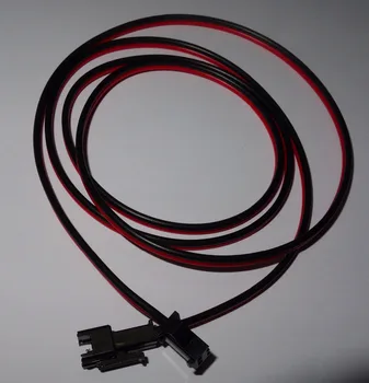 2pin JSO extention kabel, 1m lang,18AWG den ene ende med han stik, i den anden ende med hun stik