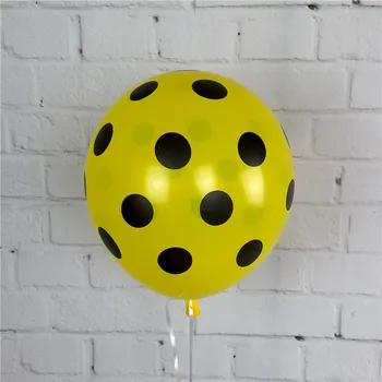 Stor Latex Romantisk Runde balloner 2,8 g 100 Decahedron trykt Bryllup Happy Birthday Party Fest Dekoration Ægteskab Globo