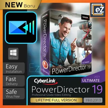 PowerDirector 19 Cyberlink Lifetime Licens Fulde Version