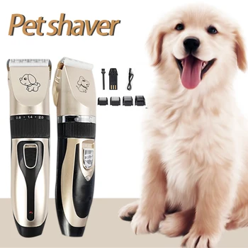 Pet elkedel, hårklippere genopladelige lav støj hår trimning saks grooming instrument, kat og hund hår trimmer, el-p