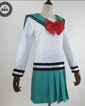 Anime De Katastrofale Liv Saiki K. Cosplay Kostume Kokomi Teruhashi Cosplay Kostume Komplet Sæt Kvinder Skole Uniform