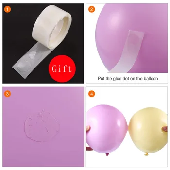 103pcs Pastel Macaroon Mint Hvide Balloner Guirlande-Arch Kit Grå Ballons Bryllup, Fødselsdag, Baby Shower Fest Dekoration