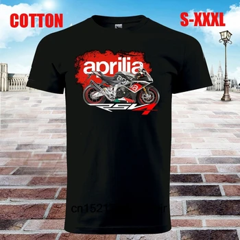 Mænd T-Shirt Aprilia Rsv4 Motorrad Biker Sort Shirt Tee T-Shirt-Nyhed Tshirt Kvinder