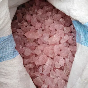 100G Naturlige Rå Pink Rose Quartz Krystal Rå Sten Prøve Healing krystal kærlighed naturlige sten og mineraler fisk tank sten