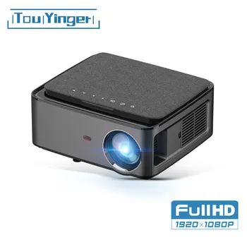 Touyinger RD828 1080P Full HD Projektor WIFI Multiscreen Projetor 1920 x 1080P SmartPhone Projektor 3D hjemmebiograf-Video Biograf