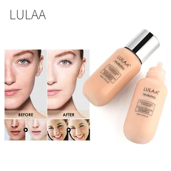 Mat Base Flydende Make-up Foundation Flydende Concealer Lysere Hud Farve Vandtæt Makeup BB Cream Lyse Hvide Langvarig
