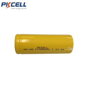 6stk 1,2 v F 7000mah genopladelige NICD-batteriet er fladt top ikke PCM Til nødbelysning batteri,Toy genopladeligt batteri pack