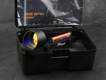 Jagt Skydning Shotgun Rib jernbane Optisk Fiber 1x Red Dot Sight Rifle Anvendelsesområde M1270