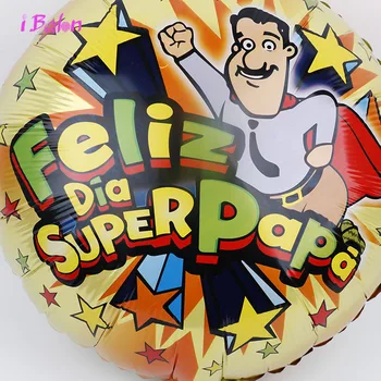 18inch Mor, Far Folie Balloner 30stk Feliz Dia Mama Papa Helium Globos Glad Mor, Fars Dag Part Supples Gave Baloes