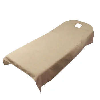 Tabel Dække Polyester Komfortable maskinvaskes Massage SPA Almindelig Blød Microfiber Lagen Salon Rynke Resistente Sofaen