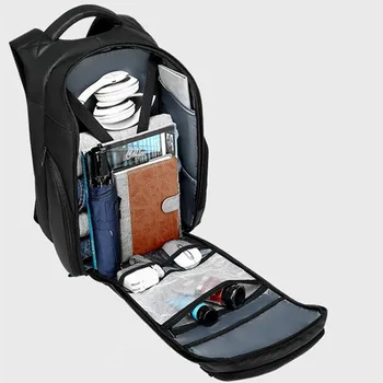 Multi-funktion lomme computer rygsæk vandtæt business travel 15.6 tommer bærbar rygsække mænd casual taske junior skole tasker