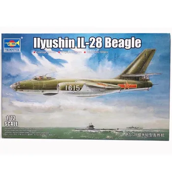 1:72 Ilyushn Il-28 Beagle Lys Bomber Militære Fly Plast Samling Model Toy
