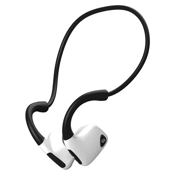 Original R9 Trådløse Hovedtelefon Bluetooth-5.0 Bone Conduction Øretelefoner Vandtæt Sports Headset, Håndfri Hovedtelefoner