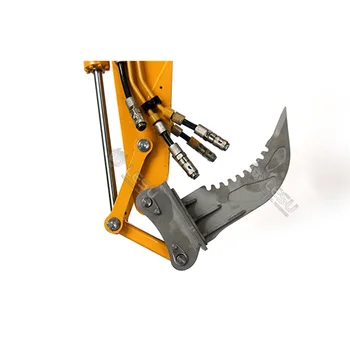Toy Gravemaskine en Del af Modellen, Metal Ripper & Quick-release-Adapter Til 1/14 Skala Rc Hydrauliske Gravemaskine LESU AC360 C374 Opgradering