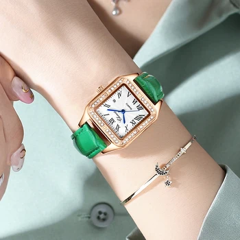 CHENXI Ny Kvinde Ure Mode Rose Guld Armbånd dameur Top Luksus Mærke Vandtæt Quartz armbåndsur Gaver Til Kvinder