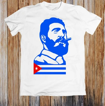 Fidel Castro Cuba Unisex T-Shirt For Unge, Midaldrende Gamle Alder, T-Shirt