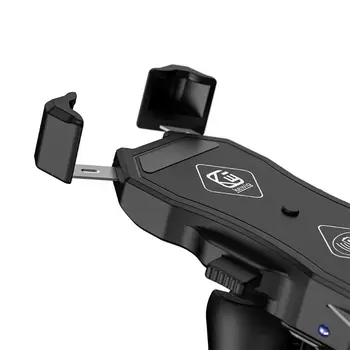 Forhøjet Version Vandtæt 12V Motorcykel QC3.0 USB-15W Qi Trådløse Oplader Mount Holder Stand til Mobiltelefon, GPS