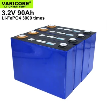 1-8STK VariCore 3.2 V 90Ah LiFePO4 batteri Lithium-jern phospha 90000mAh Kan gøre Båd batterier, bil-batterier.