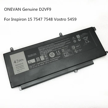 ONEVAN Ægte D2VF9 Laptop Batteri 0PXR51 0YGR2V D2VF9 PXR51 For DELL, For at Inspiron 15 7547 7548 For Vostro 14 5000 5459