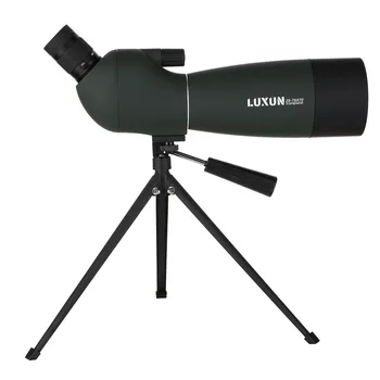 Spotting Scope Monokulare Teleskop med Zoom 25-75X70mm Vandtæt Birdwatch Jagt Med stativ& Universal mobiltelefonholder