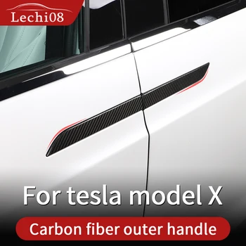 Håndtag over for tesla model X tilbehør/tilbehør til bilen tesla model X tre tesla model X carbon/accessoires