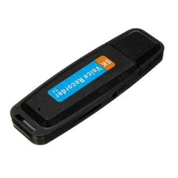 U-Disk Digital Audio Optager Pen Oplader, USB-Flash-Drev på Op til 32 gb Mini-SD-TF Høj Kvalitet