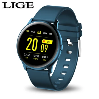 LIGE sportsur Aktivitet Smart Armbånd IP67 Vandtæt Fitness Tracker puls, Blodtryk Overvåge Skridttæller passer bit