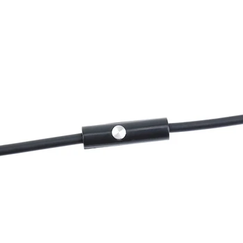 3,5 mm stik Taktisk-Hals Mikrofon, hovedtelefon Skjult Justerbar Skjult Air Tube Headset med Throat Mic til smartphones