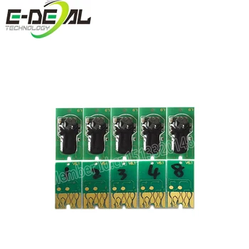 E-handlen Resettes Chip Patron Chip til Epson Stylus 9700 7700 9710 7710 med T5961-T5964 T5968 Reset chip 350ml