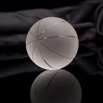 50/60# krystalkugle Brevpresser Glas Fodbold crystal Basketball Jorden Galaxy Miniaturer Feng Shui Håndværk Til Gaver Hjem Indretning