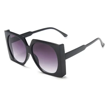 Nye Mode, Luksus Overdimensionerede Square Solbriller Kvinder 2020 Stor Ramme Sexet Dame solbriller Mænd Vintage Hældning Eyeware UV400