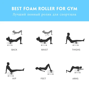 30cm Yoga Kolonne Fitness Trænings-og Foam Roller Pilates Yoga Øvelse Tilbage Muscle Massage Roller Blød Yoga Block Drop Shipping