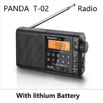 PANDA T-02 Radio Alle-band bærbare Seniorer FM Halvleder Afspille MP3-memory-funktion Opladning Højt volumen, nem at bruge