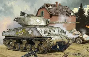 Meng Model TS-043 1/35 M4A3(76) W Sherman