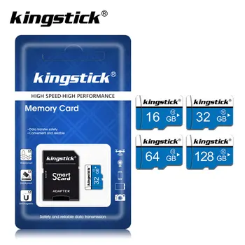 2019 Class10 Flash-Hukommelse Card 32GB, 64GB 128GB 256 GB micro sd kort 16GB, 8GB TF kort cartao de memoria gratis adapter